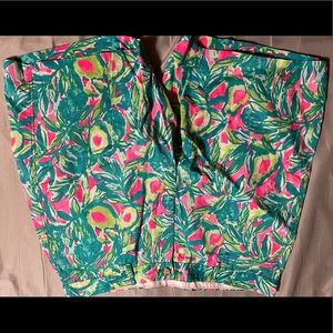 Lilly Pulitzer Guacamole shorts